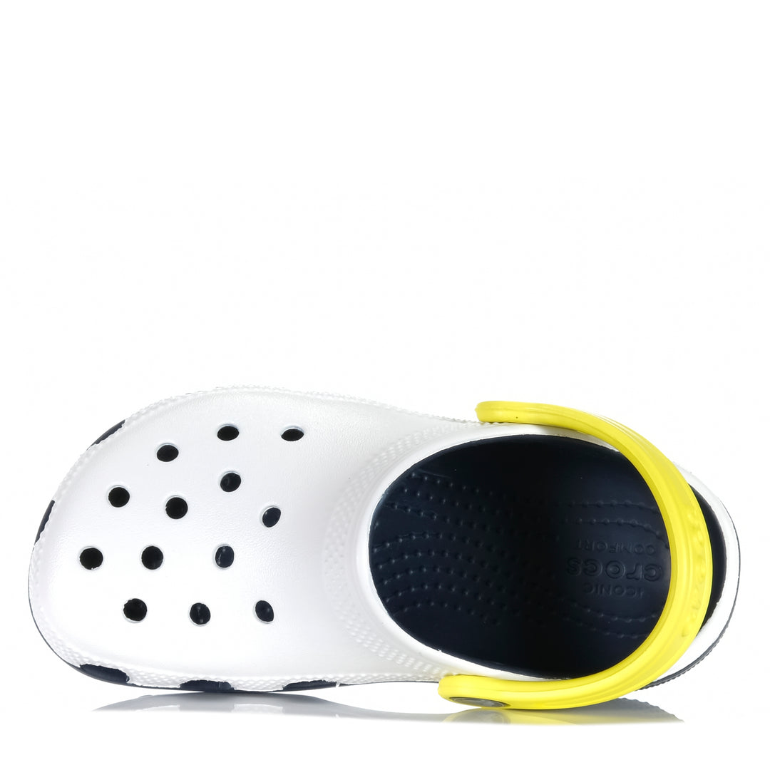 Crocs Kids Classic Retro Sport Clog White