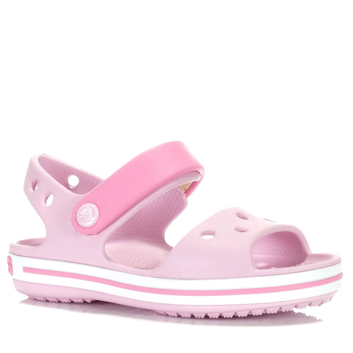 Crocs Kids Crocband Sandal Ballerina Pink, 1 US, 10 US, 11 US, 12 US, 13 US, 2 US, 3 US, Crocs, kids, pink, sandals, youth