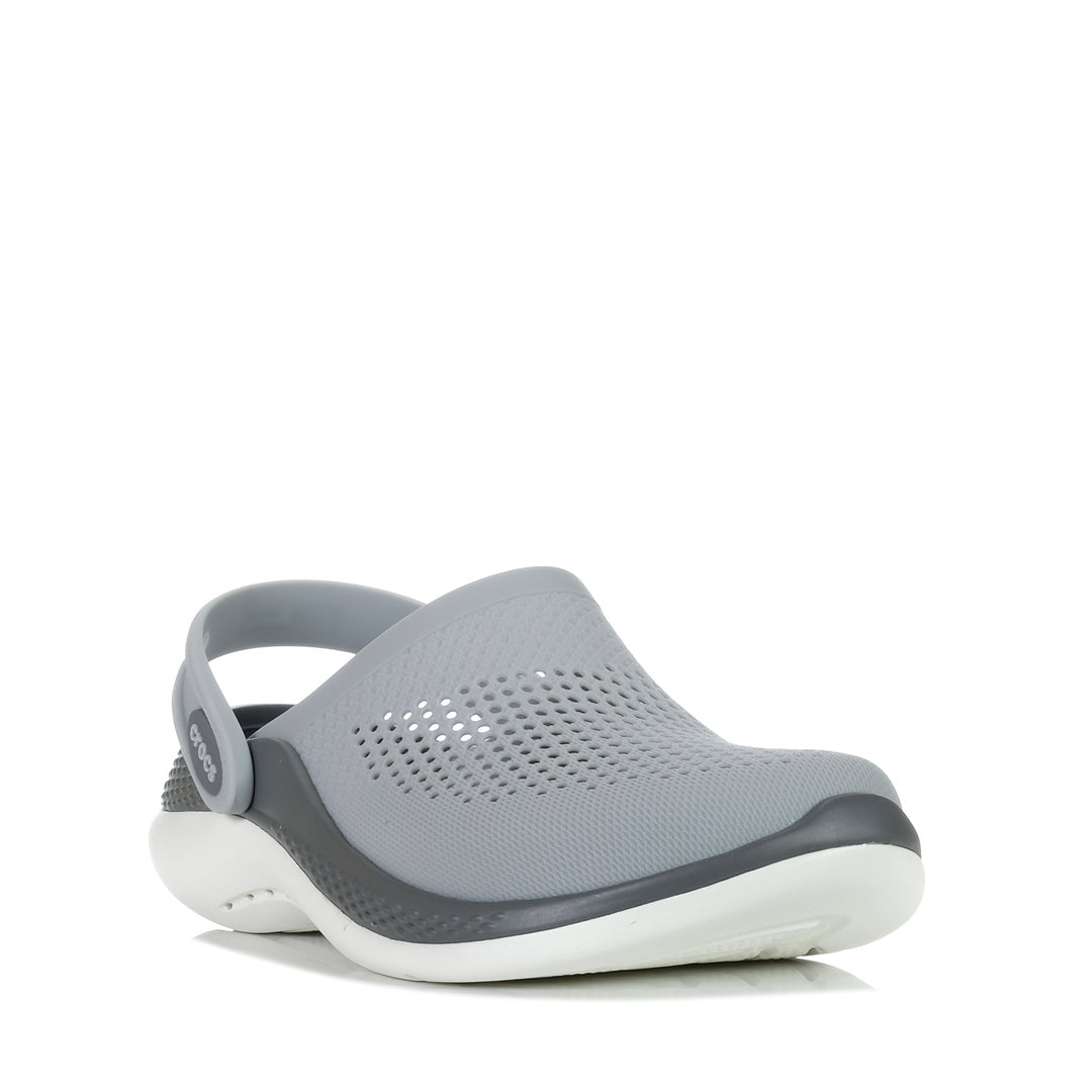 Crocs LiteRide 360 Clog Light Grey/Slate Grey, 10 W / 8 M US, 11 W / 9 M US, 6 W / 4 M US, 7 W / 5 M US, 8 W / 6 M US, 9 W / 7 M US, Crocs, flats, grey, mens, sandals, womens