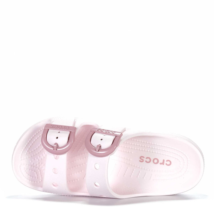 Crocs Saturday Enamel Buckle Sandal