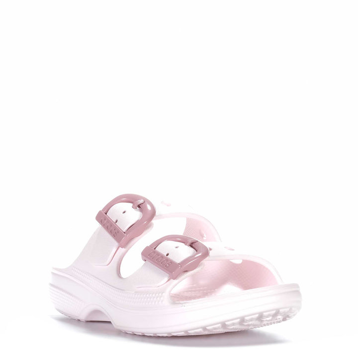 Crocs Saturday Enamel Buckle Sandal