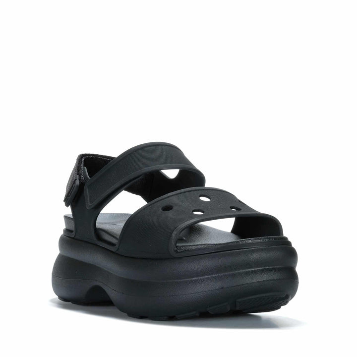 Crocs Soho Y-Strap Sandal Black Womens Sandals