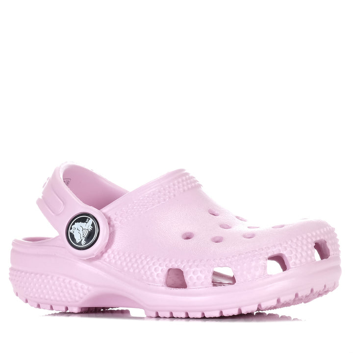 Crocs Toddler Classic Clog Ballerina Pink, C10 US, C6 US, C7 US, C8 US, C9 US, Crocs, kids, pink, sandals, toddler, wide