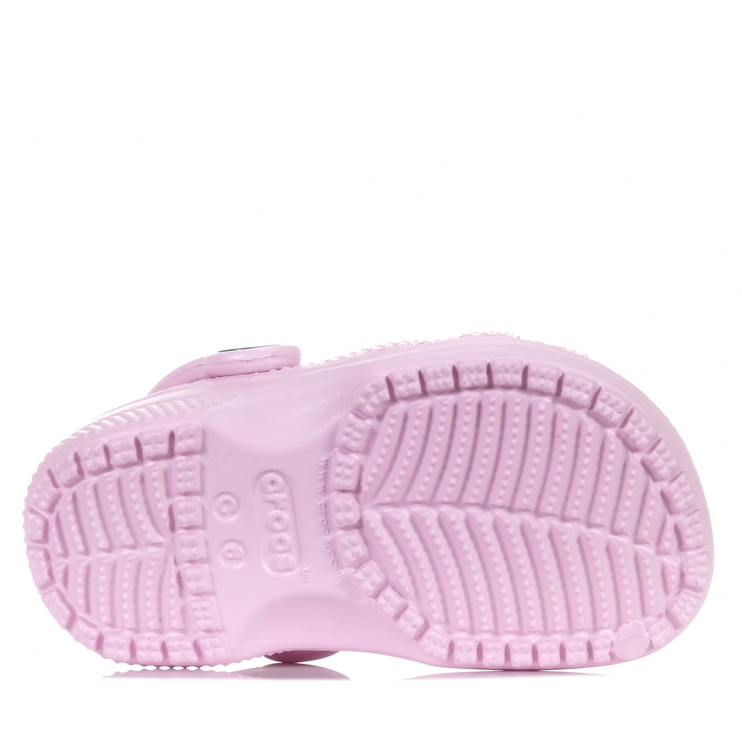 Crocs Toddler Classic Clog Ballerina Pink, C10 US, C6 US, C7 US, C8 US, C9 US, Crocs, kids, pink, sandals, toddler, wide