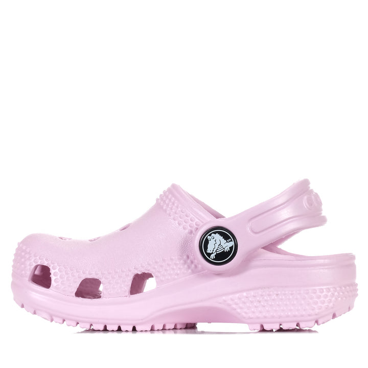 Crocs Toddler Classic Clog Ballerina Pink, C10 US, C6 US, C7 US, C8 US, C9 US, Crocs, kids, pink, sandals, toddler, wide