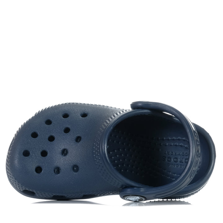 Crocs Toddler Classic Clog Navy, blue, C10 US, C6 US, C7 US, C8 US, C9 US, Crocs, kids, sandals, toddler, wide