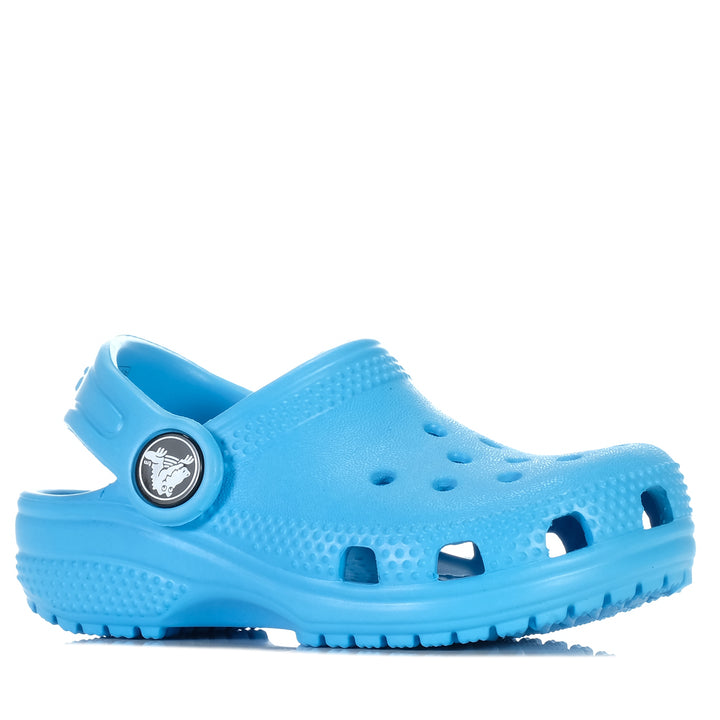 Crocs Toddler Classic Clog Venetian Blue, blue, C10 US, C6 US, C7 US, C8 US, C9 US, Crocs, kids, sandals, toddler, wide