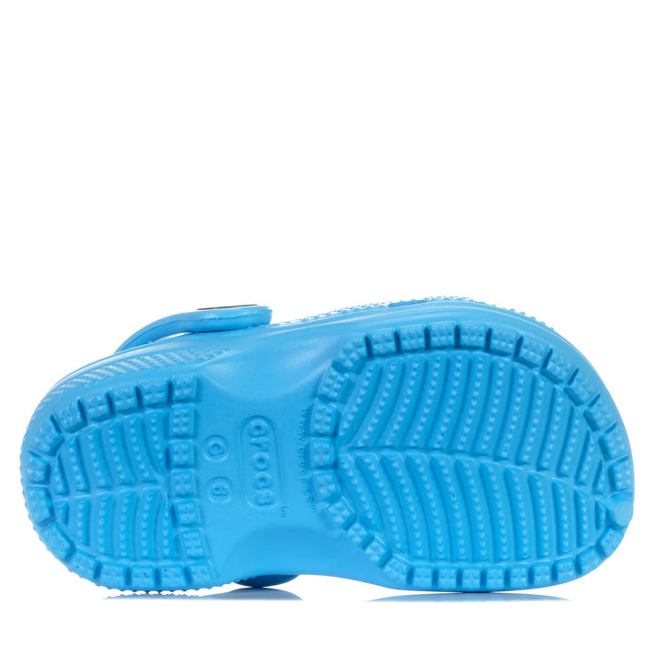 Crocs Toddler Classic Clog Venetian Blue, blue, C10 US, C6 US, C7 US, C8 US, C9 US, Crocs, kids, sandals, toddler, wide