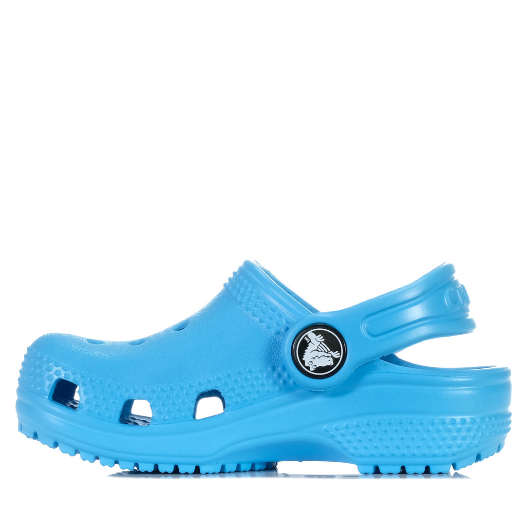 Crocs Toddler Classic Clog Venetian Blue, blue, C10 US, C6 US, C7 US, C8 US, C9 US, Crocs, kids, sandals, toddler, wide