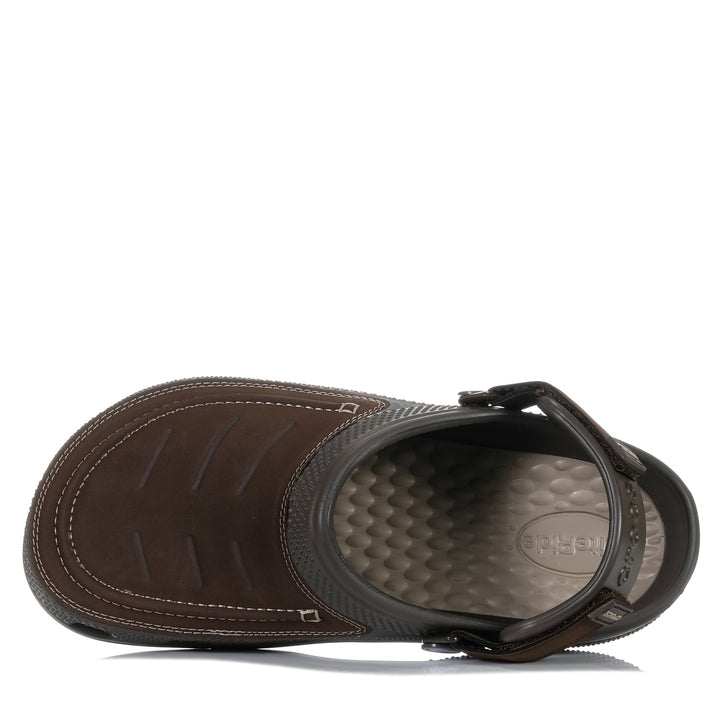 Crocs Yukon Vista II LR Clog Espresso/Mushroom, 10 us, 11 us, 12 us, 13 us, 14 us, 7 us, 8 us, 9 us, brown, crocs, mens, sandals, wide