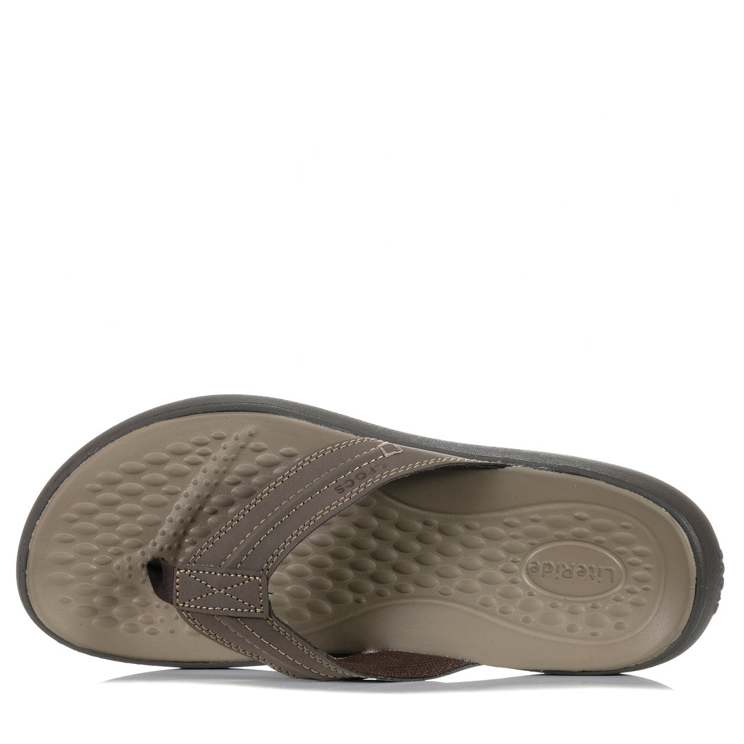 Crocs Yukon Vista II LR Flip Espresso, Mens