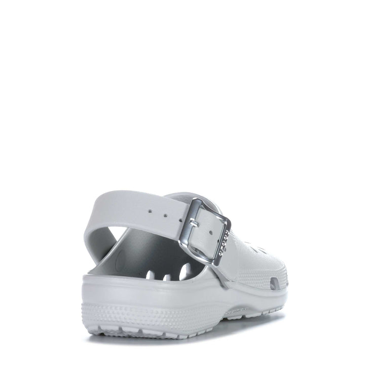 Crocs Classic Metallic Buckle Clog Womens Sandals