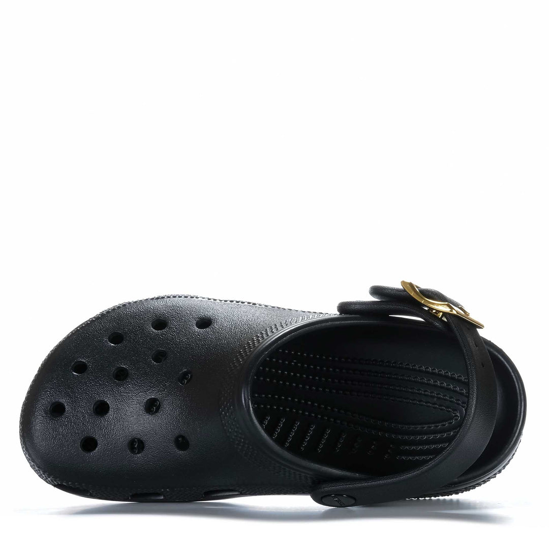 Crocs Classic Metallic Buckle Clog Womens Sandals