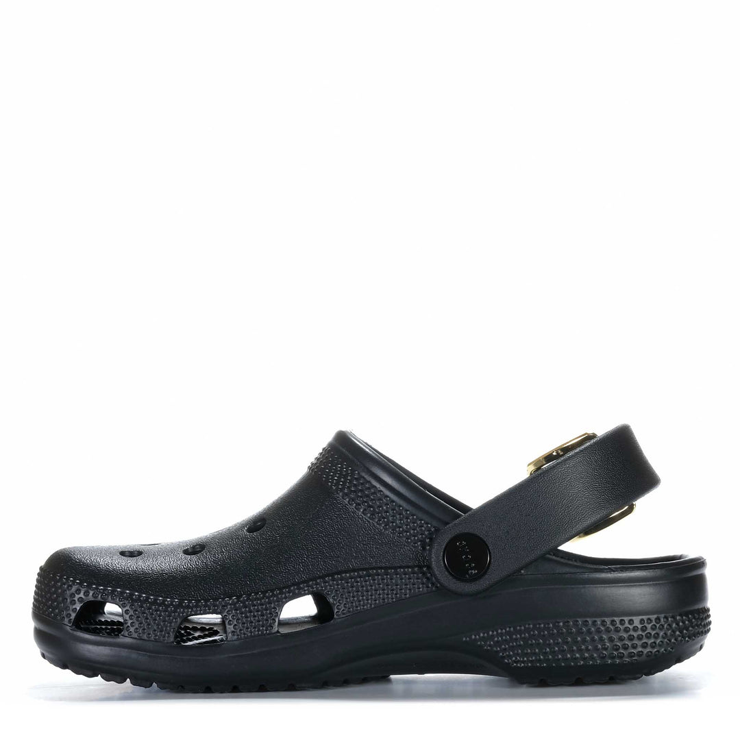 Crocs Classic Metallic Buckle Clog Womens Sandals