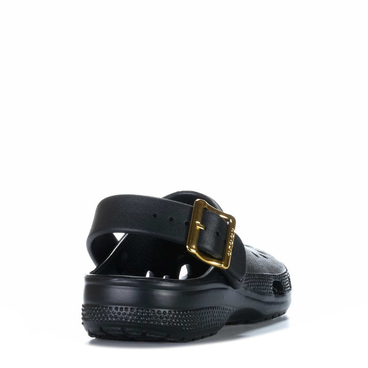 Crocs Classic Metallic Buckle Clog Womens Sandals