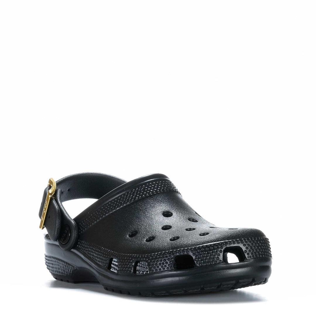 Crocs Classic Metallic Buckle Clog Womens Sandals