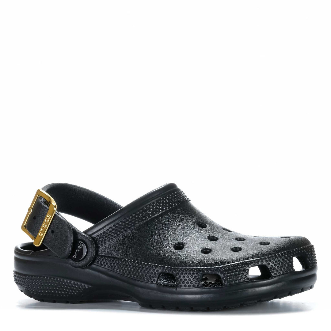 Crocs Classic Metallic Buckle Clog Womens Sandals