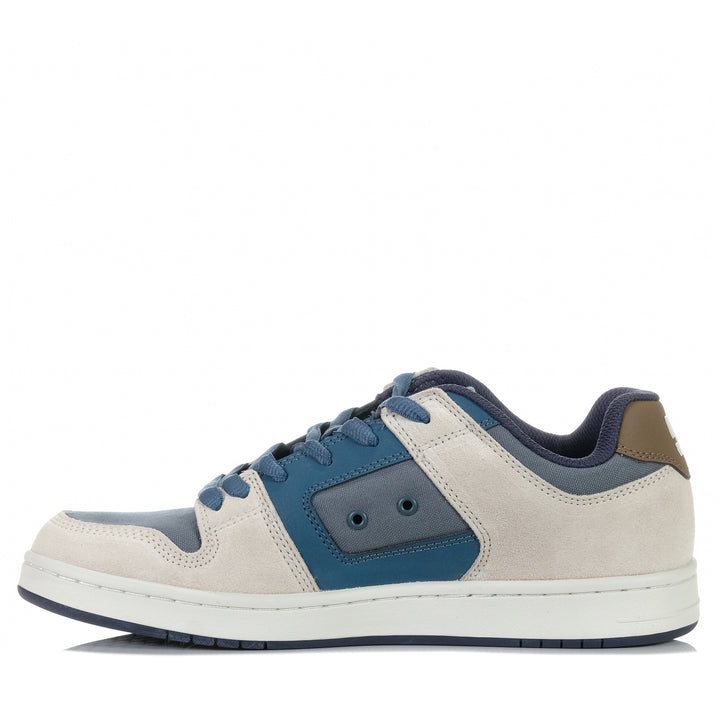 DC Manteca 4 Grey/Blue, 10 US, 11 US, 12 US, 13 US, 8 US, 9 US, blue, casual, DC, grey, low-tops, mens, shoes, sneakers