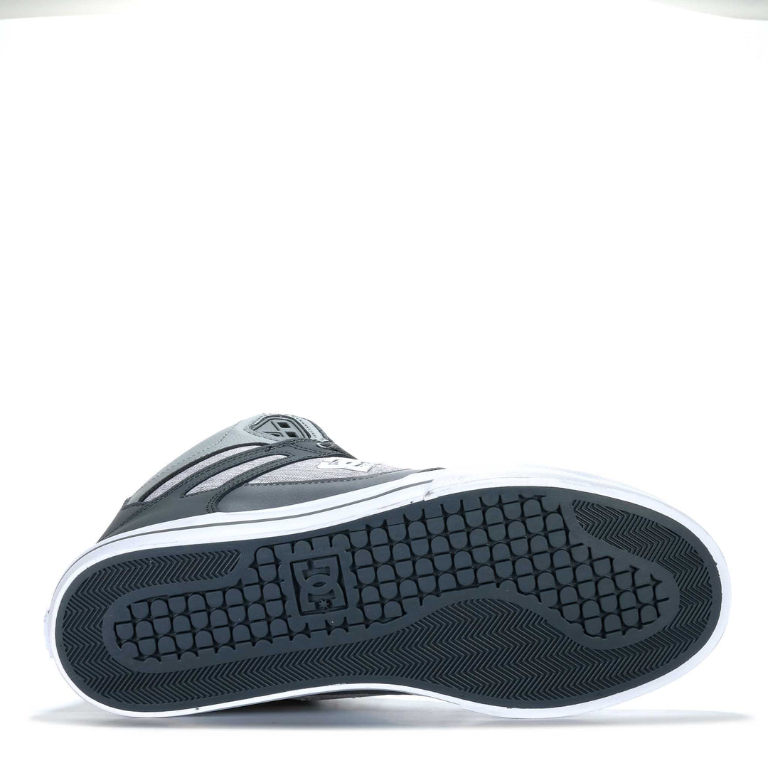 DC Pure High-Top WC Grey/Grey Mens Sneakers