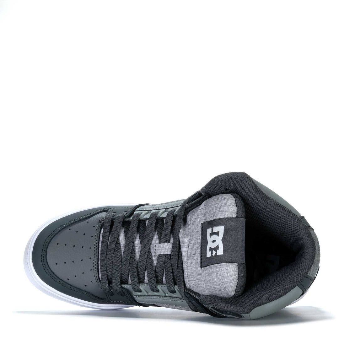 DC Pure High-Top WC Grey/Grey Mens Sneakers