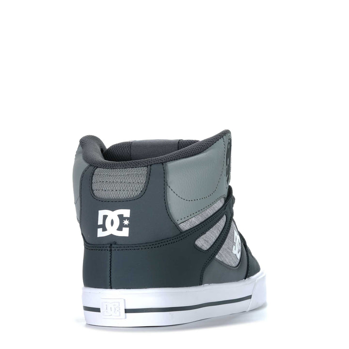 DC Pure High-Top WC Grey/Grey Mens Sneakers