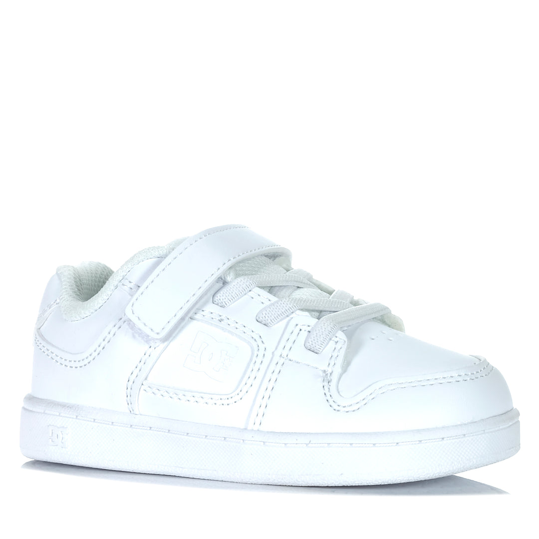 DC Shoes Manteca 4 V Toddler White Toddler Shoes