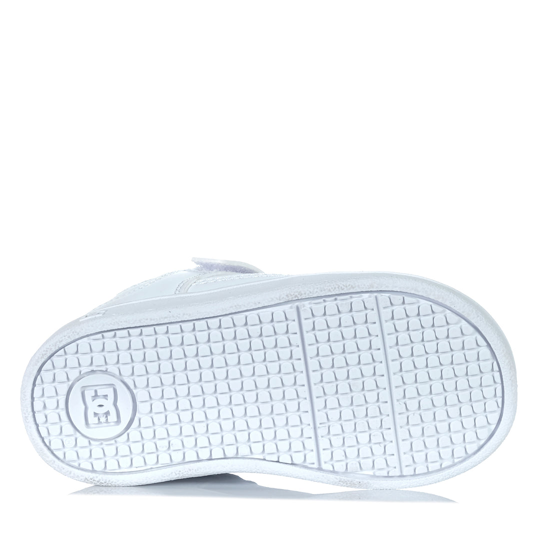 DC Shoes Manteca 4 V Toddler White Toddler Shoes