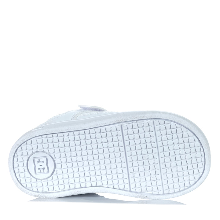 DC Shoes Manteca 4 V Toddler White Toddler Shoes