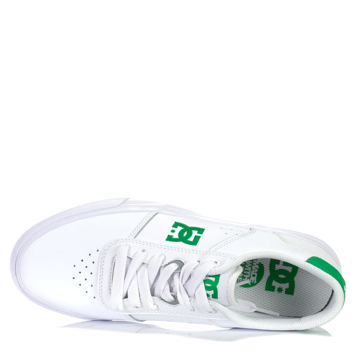 DC Teknic White/Green, 10 US, 11 US, 12 US, 13 US, 8 US, 9 US, DC, DCs, low-tops, mens, sneakers, white