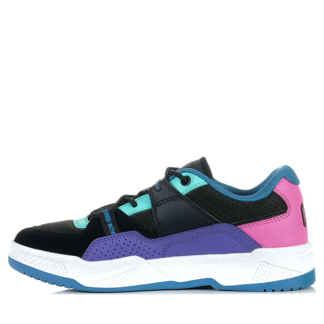 DC Construct Black/Multi, Womens, black, dc, low-tops, multi, sneakers, womens