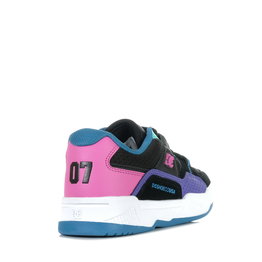 DC Construct Black/Multi, Womens, black, dc, low-tops, multi, sneakers, womens