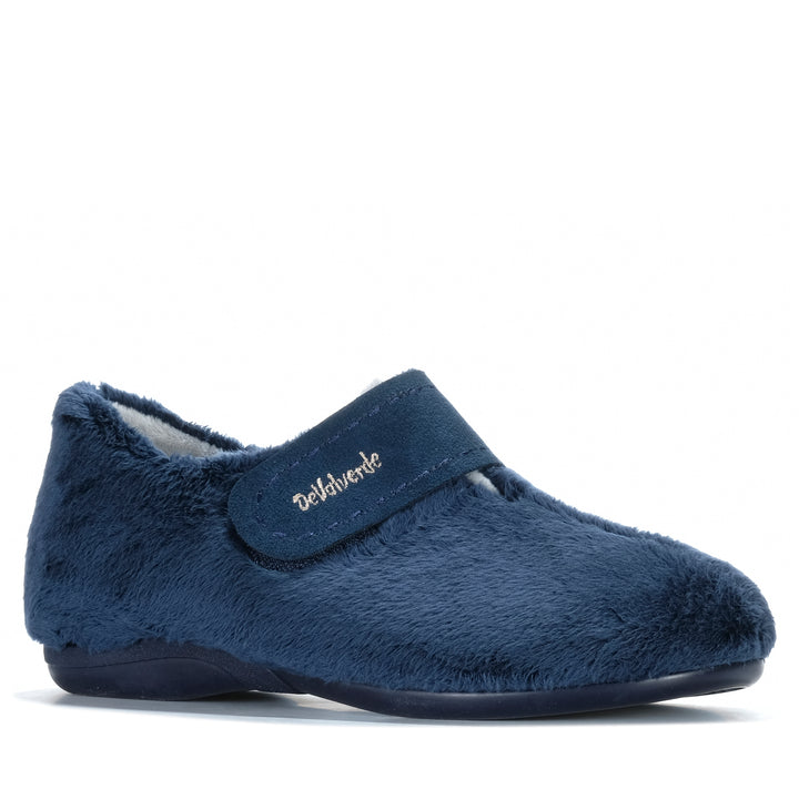 DeValverde Botin 9724 Navy Womens Slippers