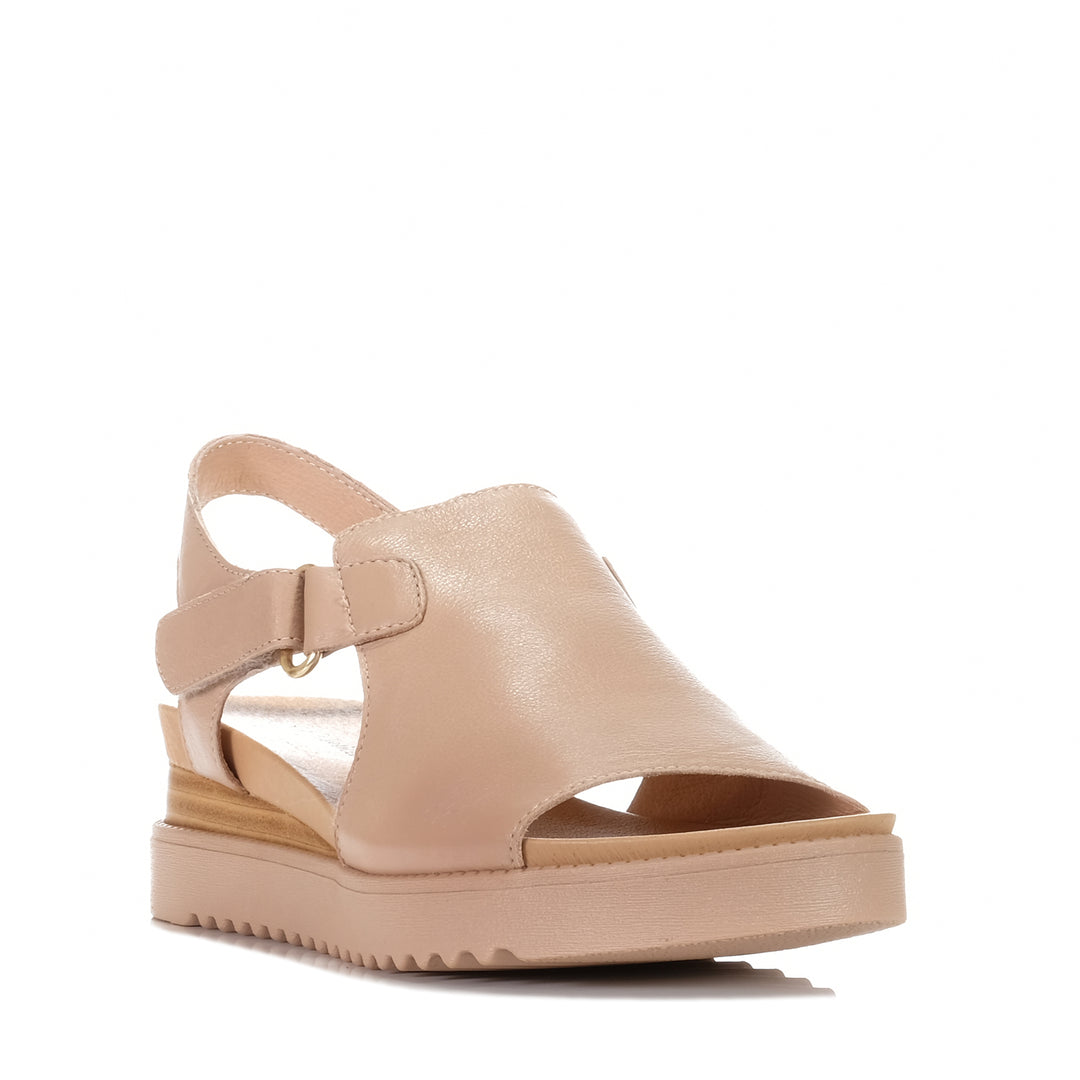 Django & Juliette Alannies Cappuccino, Womens, brown, django & juliette, flats, sandals, wedge, womens