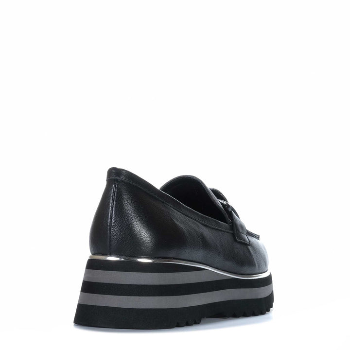 Django &amp; Juliette Eaila Black/Charcoal Womens Shoes