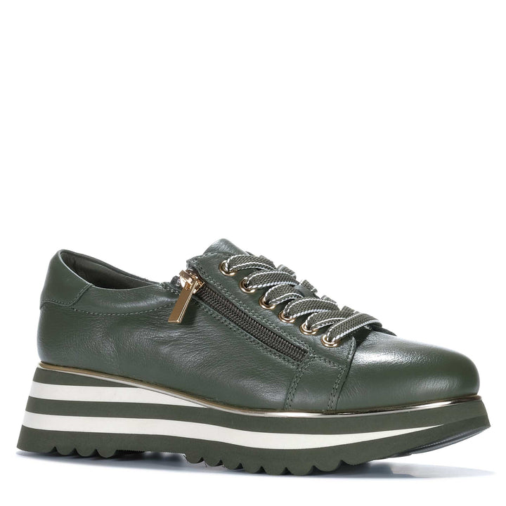 Django &amp; Juliette Eammes Olive Womens Shoes