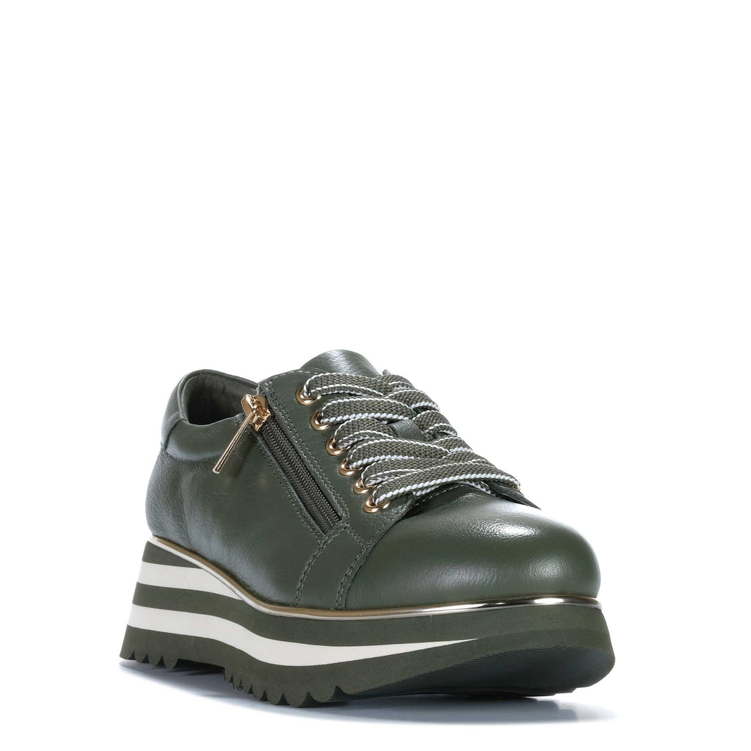 Django &amp; Juliette Eammes Olive Womens Shoes