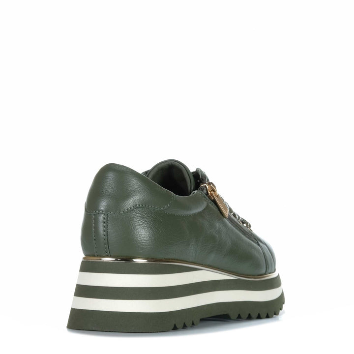 Django &amp; Juliette Eammes Olive Womens Shoes