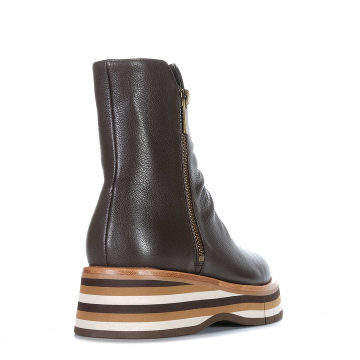 Django &amp; Juliette Ganni Chocolate Womens Boots