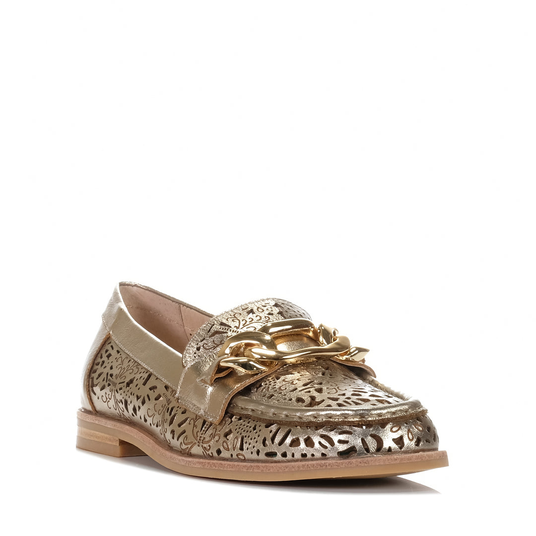 Django & Juliette Quexx Champagne, Womens, django & juliette, flats, metallic, shoes, womens