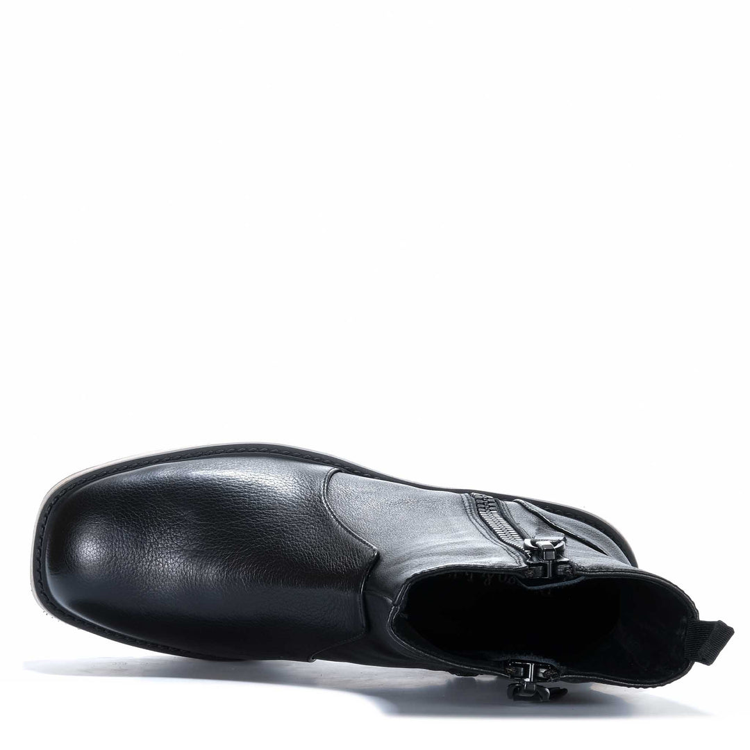 Django &amp; Juliette Thans Black/Natural Womens Boots