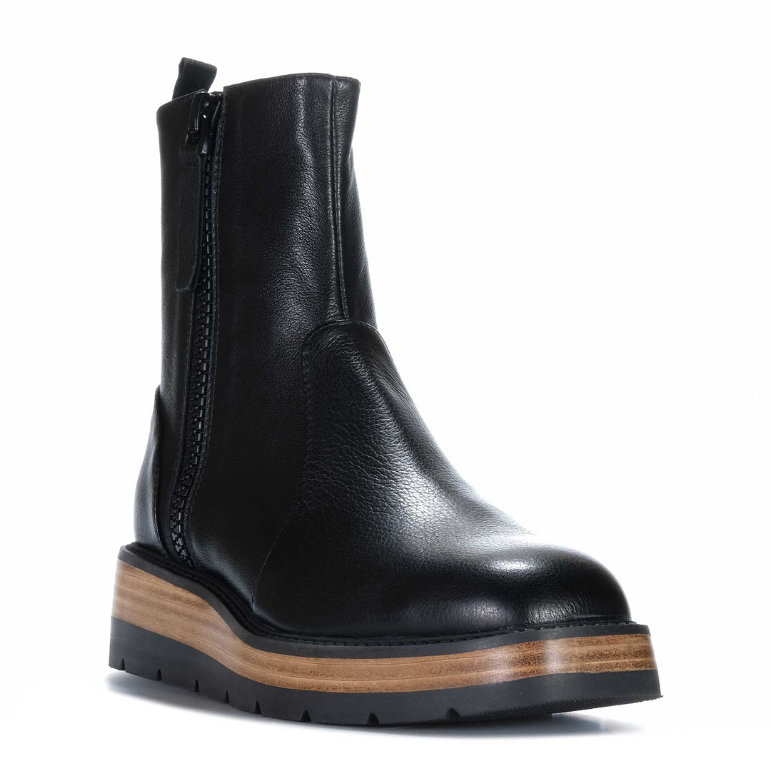 Django &amp; Juliette Thans Black/Natural Womens Boots