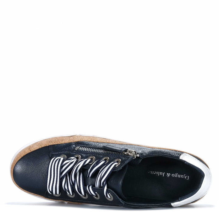 Django &amp; Juliette Torayne Navy/White Womens Shoes