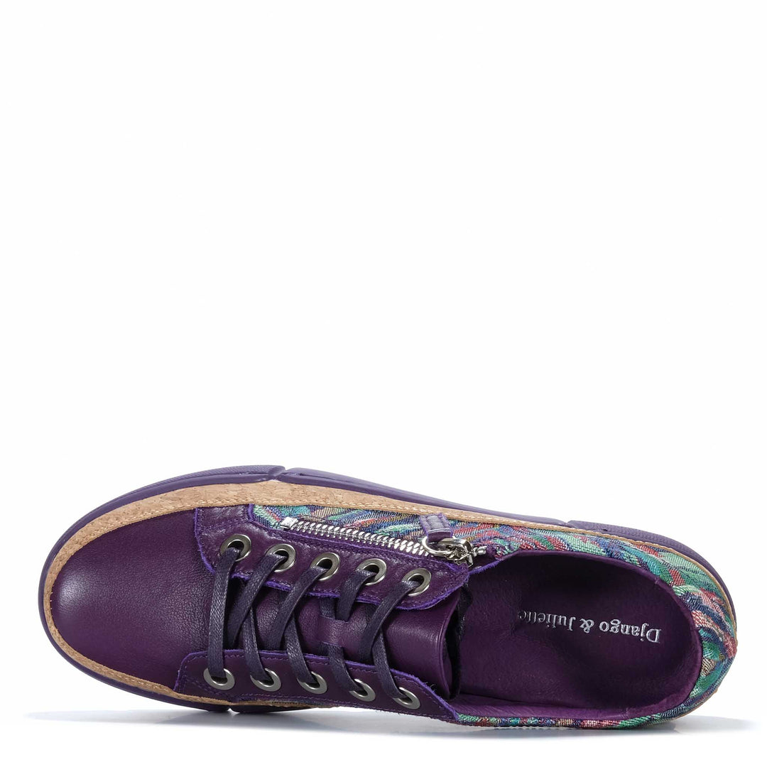 Django &amp; Juliette Torry Purple/Multi Womens Shoes