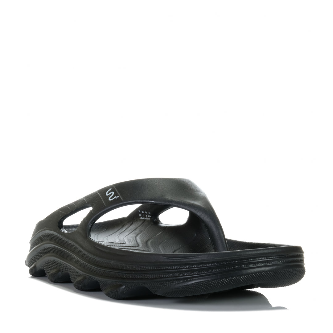 Double U Riva Black, 41 eu, 42 eu, 43 eu, 44 eu, 45 eu, 46 eu, black, double u, mens, sandals