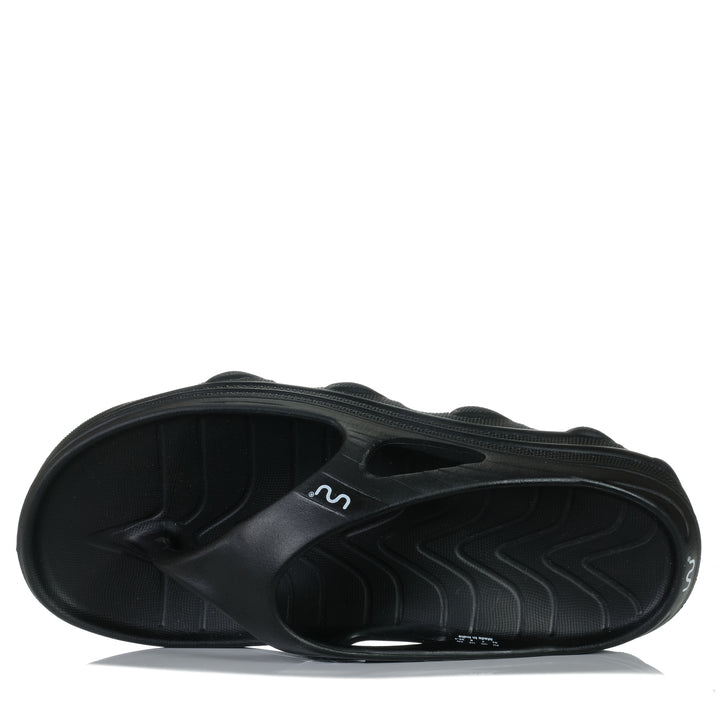 Double U Riva Black, 41 eu, 42 eu, 43 eu, 44 eu, 45 eu, 46 eu, black, double u, mens, sandals