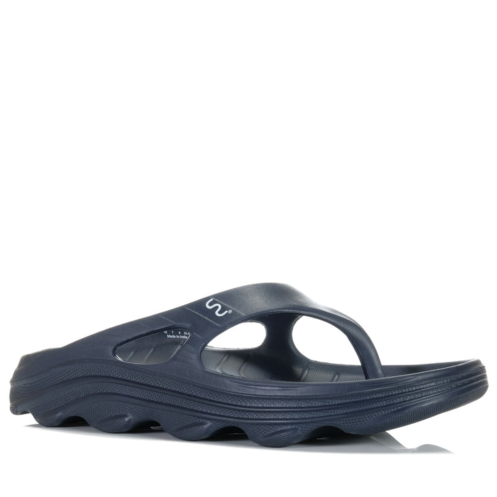 Double U Riva Navy Blue, 41 eu, 42 eu, 43 eu, 44 eu, 45 eu, 46 eu, blue, double u, mens, sandals