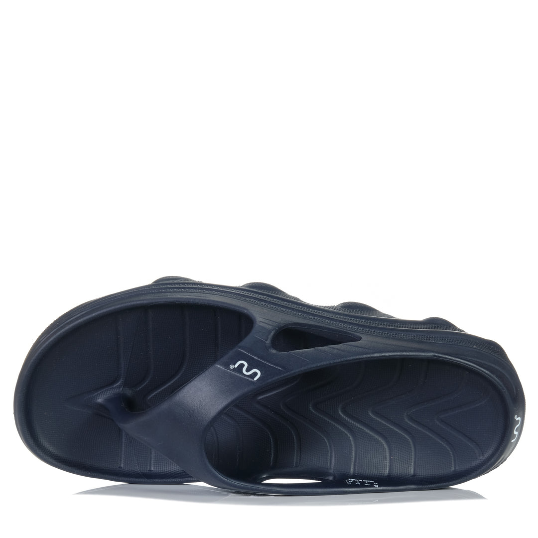 Double U Riva Navy Blue, 41 eu, 42 eu, 43 eu, 44 eu, 45 eu, 46 eu, blue, double u, mens, sandals