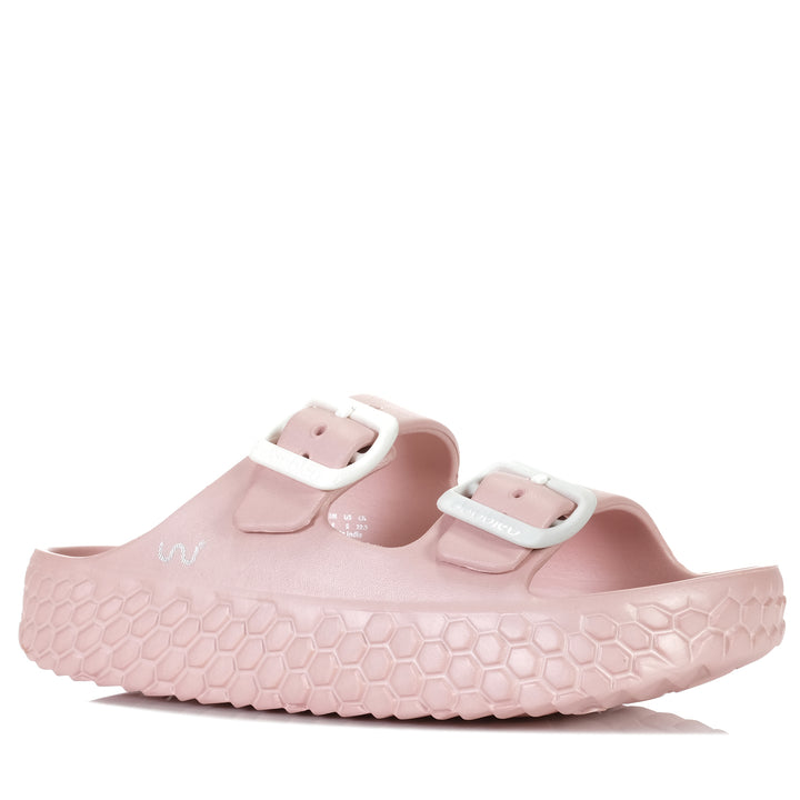 Double U Sakura Rossa Fever Pink, 36 eu, 37 eu, 38 eu, 39 eu, 40 eu, 41 eu, double u, flats, pink, sandals, womens