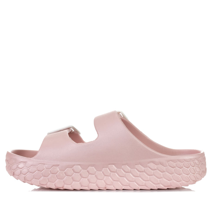 Double U Sakura Rossa Fever Pink, 36 eu, 37 eu, 38 eu, 39 eu, 40 eu, 41 eu, double u, flats, pink, sandals, womens