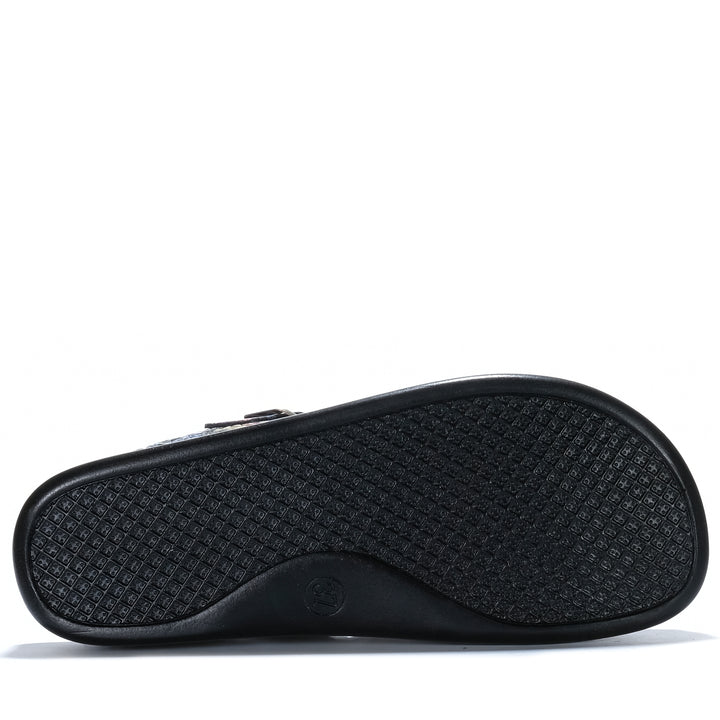 Dr Feet Halley Black Floral Womens Shoes